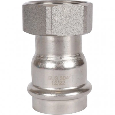 ROMMER RSS-0026-042112 ROMMER Переходник с накидной гайкой-ВР, 42х1 1/2, из нержавеющей стали прессовой ROMMER RSS-0026-042112 ROMMER Переходник с накидной гайкой-ВР, 42х1 1/2, из нержавеющей стали прессовой
