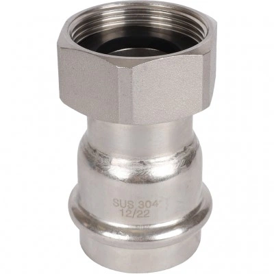 ROMMER RSS-0026-042112 ROMMER Переходник с накидной гайкой-ВР, 42х1 1/2, из нержавеющей стали прессовой ROMMER RSS-0026-042112 ROMMER Переходник с накидной гайкой-ВР, 42х1 1/2, из нержавеющей стали прессовой
