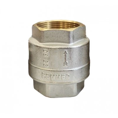 ROMMER RVC-0002-000020 ROMMER 3/4  Клапан обратный пружинный муфтовый с пластиковым седлом