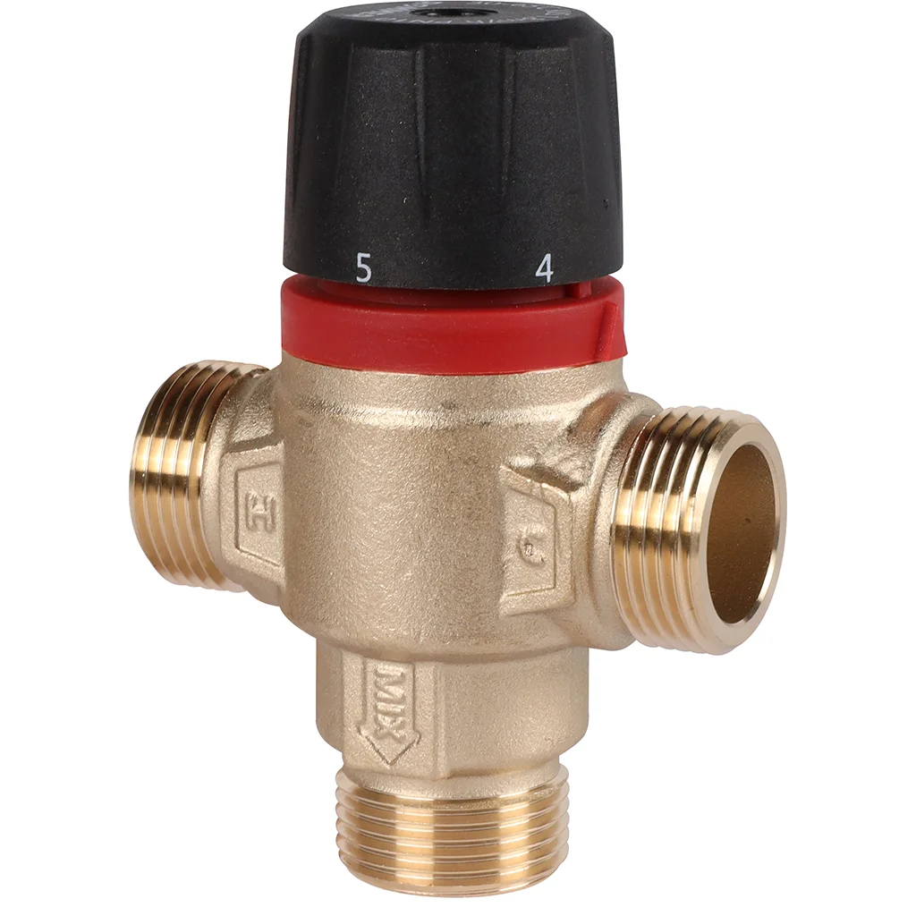 ROMMER RVM-1121-186520 Термостатический смесительный клапан для систем отопления и ГВС 3/4 НР 30-65°С KV 1,8 (центральное смешивание) ROMMER RVM-1121-186520 Термостатический смесительный клапан для систем отопления и ГВС 3/4 НР 30-65°С KV 1,8 (центральное смешивание)