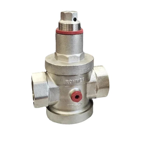 ROMMER RVS-0008-000020 ROMMER Редуктор давления PN25 вн/вн 3/4  с выходом под манометр